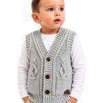 Erkek Bebek&Çocuk Kabartma Yelek 1-4 Yaş