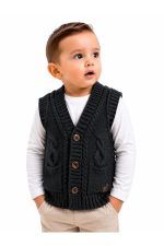 Erkek Bebek&Çocuk Kabartma Yelek 1-4 Yaş - Görsel 16